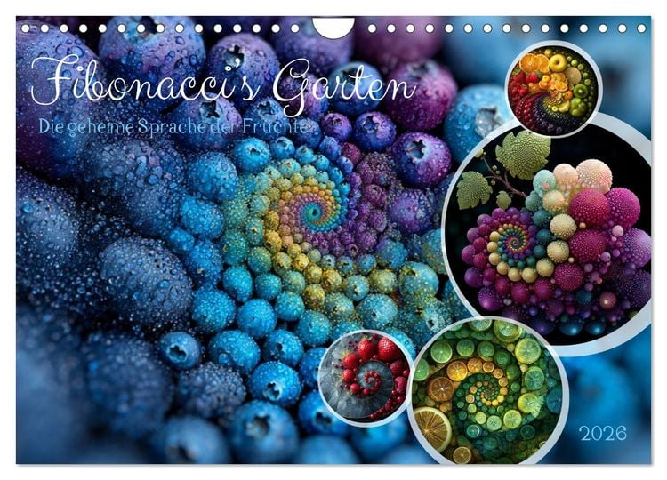 Produktbild: Fibonacci&rsquo;s Garten (Wandkalender 2026 DIN A4 quer), CALVENDO Monatskalender