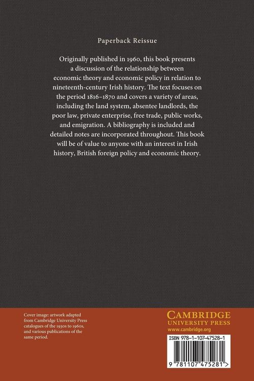 Produktbild: Economic Thought and the Irish Question 1817-1870