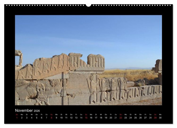 Produktbild: IRAN 2026 (hochwertiger Premium Wandkalender 2026 DIN A2 quer), Kunstdruck in Hochglanz