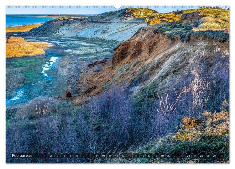 Produktbild: Sylt - Farbige Momente (hochwertiger Premium Wandkalender 2026 DIN A2 quer), Kunstdruck in Hochglanz