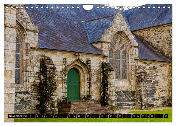 Produktbild: Bretagne - traumhaft sch&ouml;n! (Wandkalender 2026 DIN A4 quer), CALVENDO Monatskalender