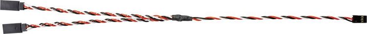 10x Servo-Verlängerungskabel 40cm – Für Futaba, Robbe & JR Stecker (26AWG, 3-Pin) Servo Verlängerungskabel