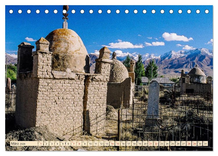 Produktbild: Seidenstra&szlig;e - Khiva bis Lanzhou (Tischkalender 2026 DIN A5 quer), CALVENDO Monatskalender