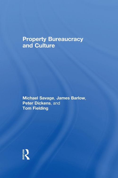 Produktbild: Property, Bureaucracy and Culture
