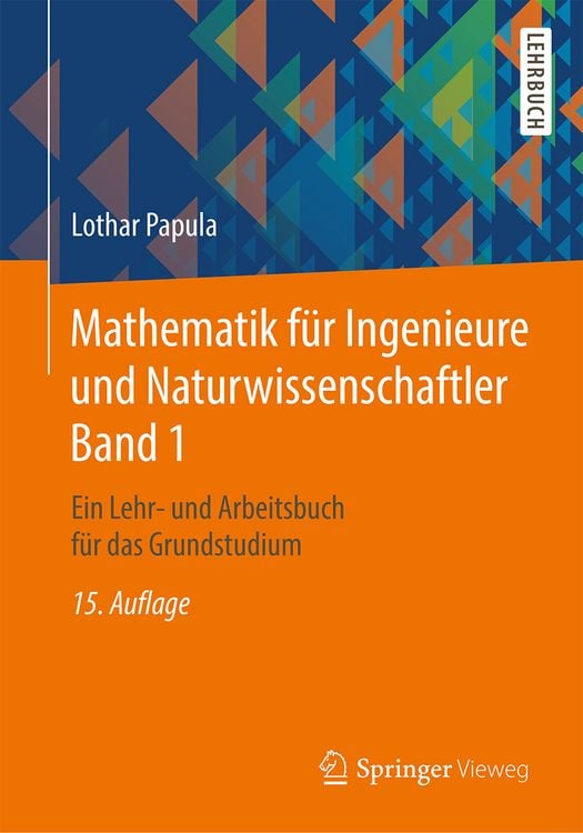 Produktbild: Mathematik f&Atilde;&frac14;r Ingenieure und Naturwissenschaftler Band 1