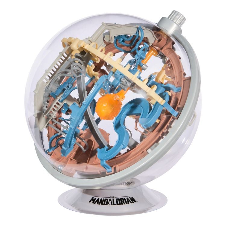 Produktbild: Perplexus Star Wars - The Mandalorian, 3D-Kugellabyrinth mit 80 Hindernissen