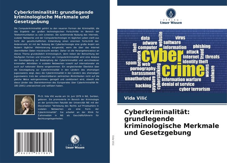 Produktbild: Cyberkriminalit&auml;t: grundlegende kriminologische Merkmale und Gesetzgebung