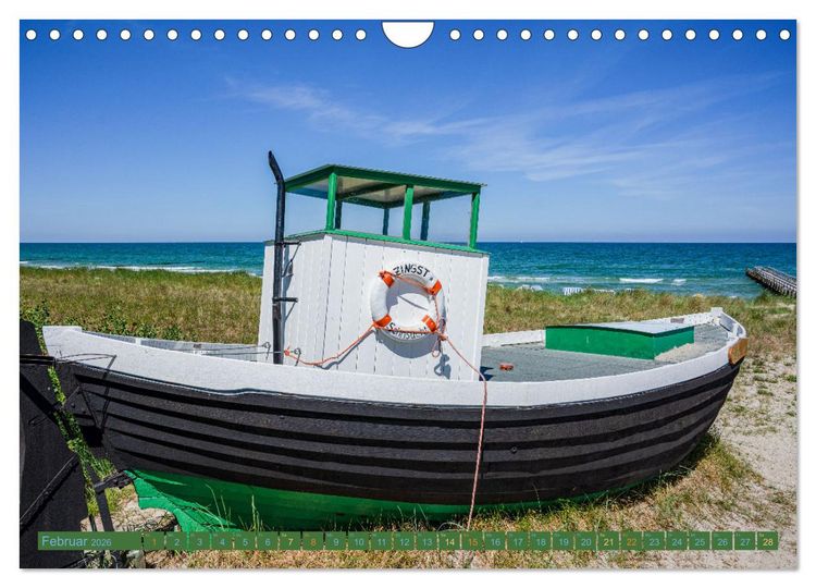 Produktbild: Zingst - die Ostsee von ihrer sch&ouml;nsten Seite (Wandkalender 2026 DIN A4 quer), CALVENDO Monatskalender