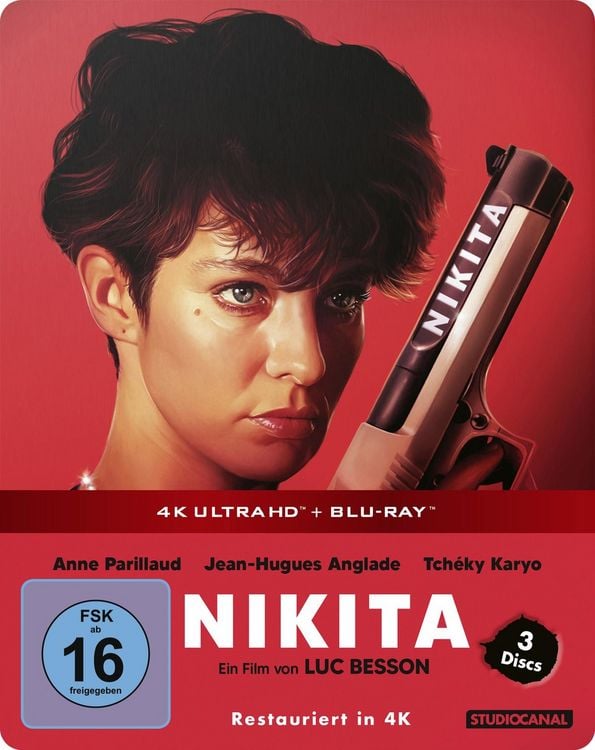 Produktbild: Nikita - Limited Steelbook Edition (4K Ultra HD) + Blu-ray) (+ Bonus-Blu-ray)