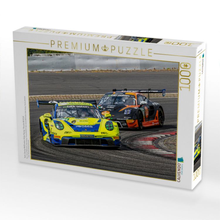 Produktbild: CALVENDO Puzzle Team Joos by RACEmotion, Huber Racing / Porsche 911 GT3 R | 1000 Teile Lege-Gr&ouml;&szlig;e 64x48cm Foto-Puzzle f&uuml;r gl&uuml;ckliche Stunden
