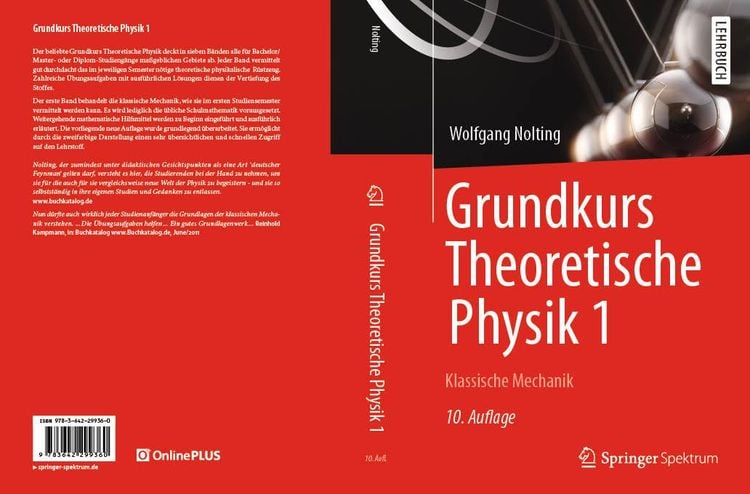 Produktbild: Grundkurs Theoretische Physik 1