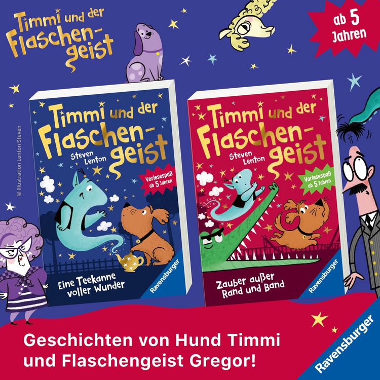 Produktbild: Timmi und der Flaschengeist. Eine Teekanne voller Wunder - Band 1