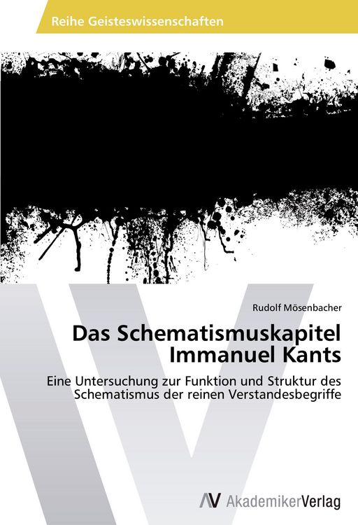 Produktbild: Das Schematismuskapitel Immanuel Kants