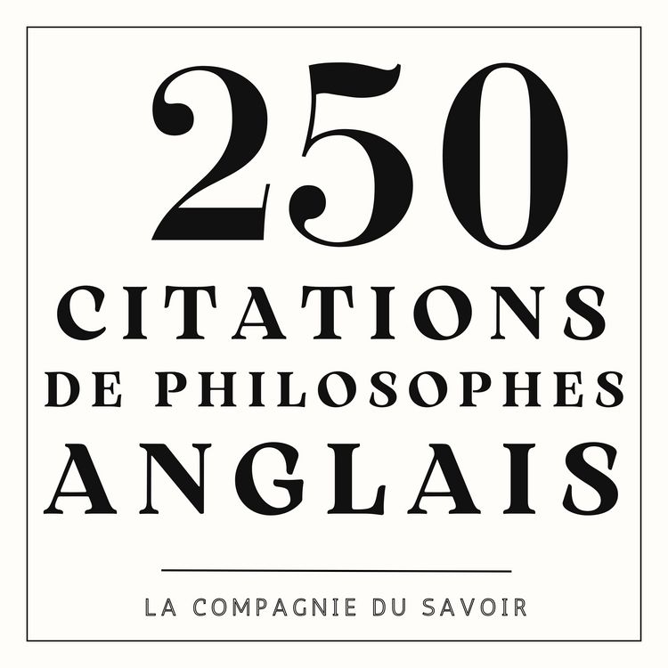 Produktbild: 250 citations de philosophes anglais