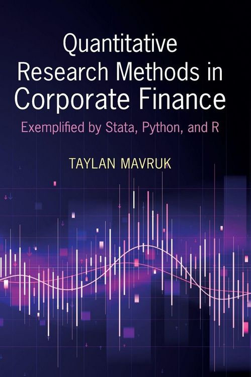 Produktbild: Quantitative Research Methods in Corporate Finance