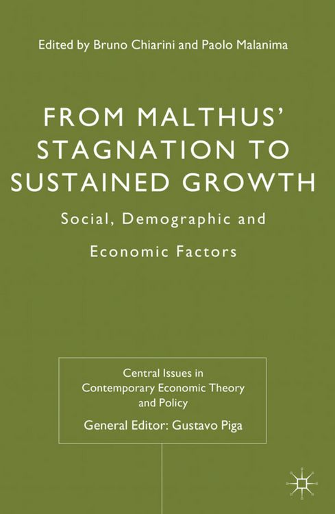 Produktbild: From Malthus' Stagnation to Sustained Growth