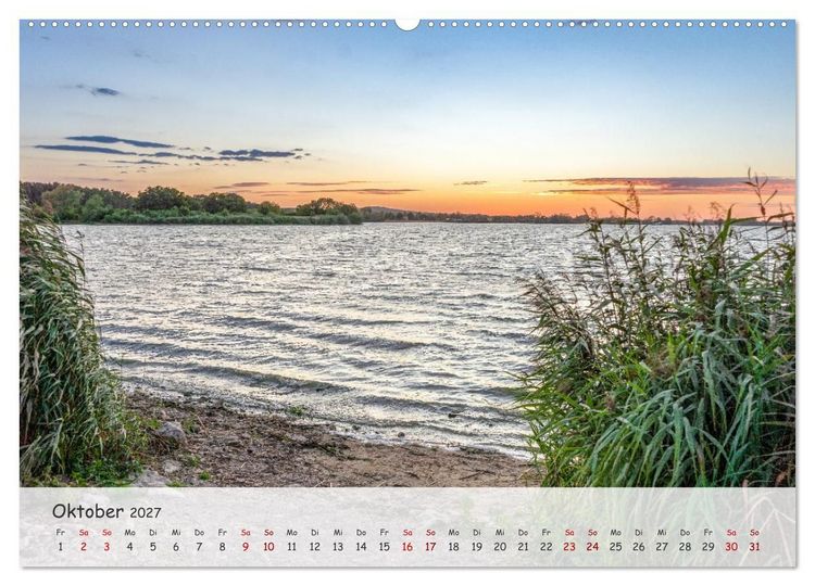Produktbild: Naturparadies Altm&uuml;hlsee (Wandkalender 2027 DIN A2 quer), CALVENDO Monatskalender