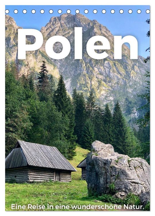Produktbild: Polen - Eine Reise in eine wundersch&ouml;ne Natur. (Tischkalender 2026 DIN A5 hoch), CALVENDO Monatskalender