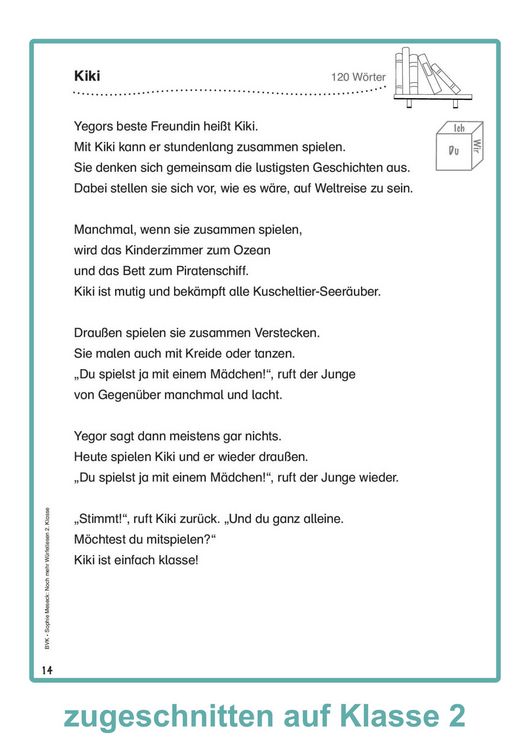 Produktbild: Noch mehr W&uuml;rfellesen 2. Klasse