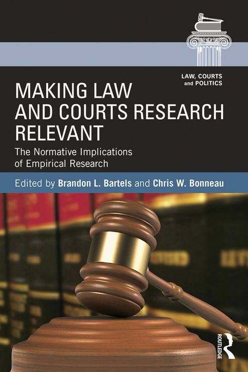 Produktbild: Making Law and Courts Research Relevant