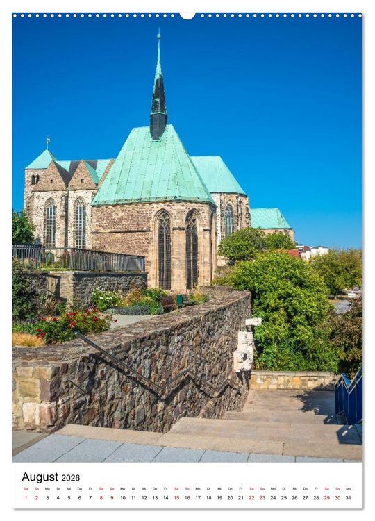Produktbild: Magdeburg - Die sch&ouml;nsten Momente (Wandkalender 2026 DIN A2 hoch), CALVENDO Monatskalender