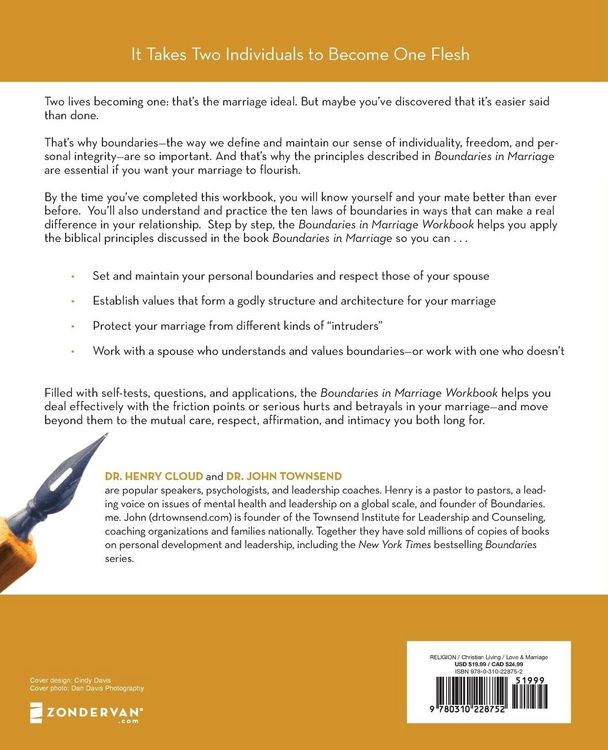 Produktbild: The Boundaries in Marriage Workbook