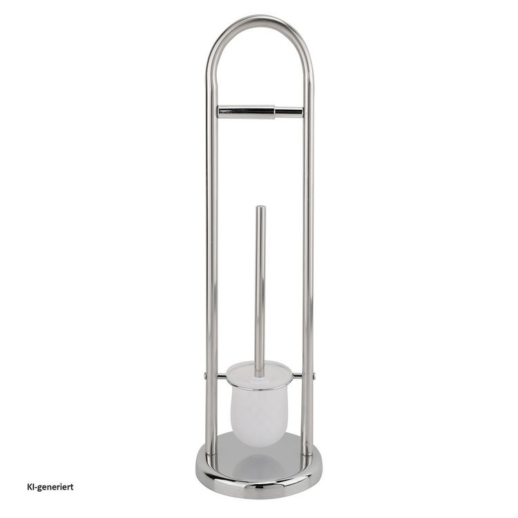 Produktbild: HTI-Living WC Garnitur Edelstahl WC Garnitur Edelstahl