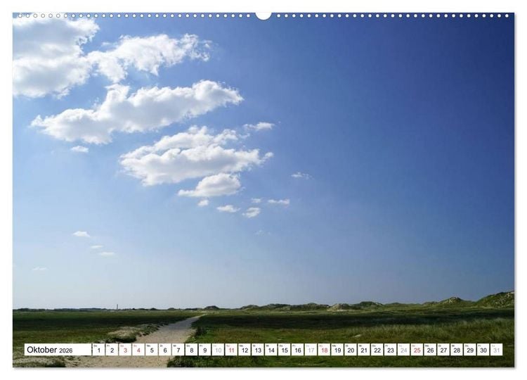 Produktbild: Norderney - von barfu&szlig; bis Lackschuh (hochwertiger Premium Wandkalender 2026 DIN A2 quer), Kunstdruck in Hochglanz