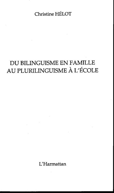 Produktbild: Du bilinguisme en famille au plurilingui