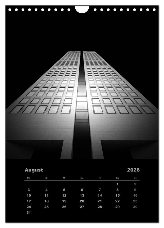 Produktbild: Mystic Skyscraper &ndash; Architektonische Meisterwerke (Wandkalender 2026 DIN A4 hoch), CALVENDO Monatskalender