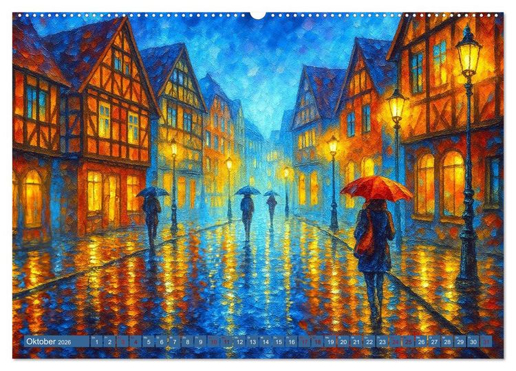 Produktbild: Spaziergang durch Farben und Licht (Wandkalender 2026 DIN A2 quer), CALVENDO Monatskalender
