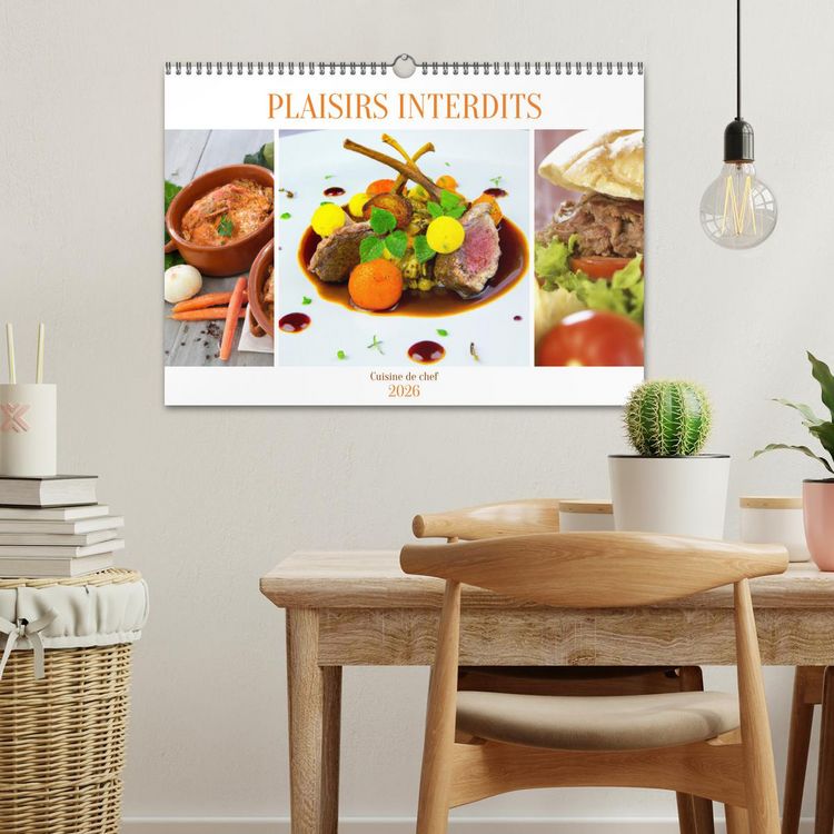 Produktbild: Plaisirs interdits (Calendrier mural 2026 DIN A3 vertical), CALVENDO calendrier mensuel