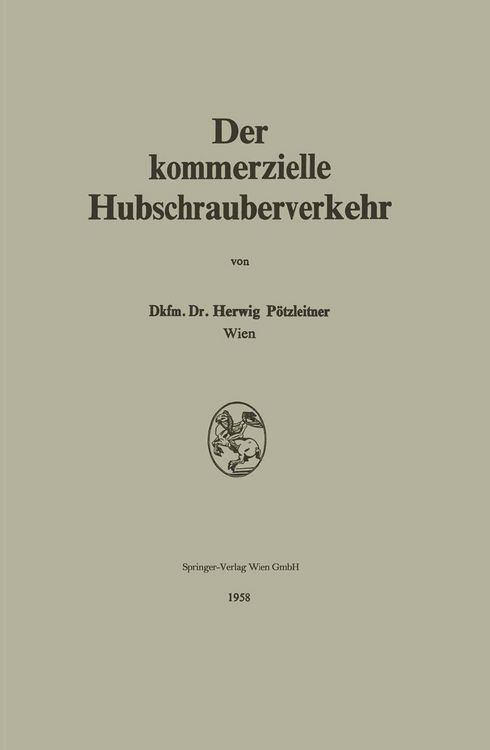 Produktbild: Der Kommerzielle Hubschrauberverkehr
