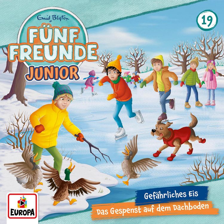 Produktbild: Folge 19: Gef&auml;hrliches Eis/Das Gespenst auf dem Dachboden