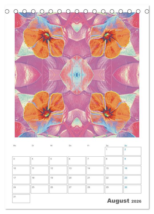 Produktbild: Axis Mater Naturae (Tischkalender 2026 DIN A5 hoch), CALVENDO Monatskalender