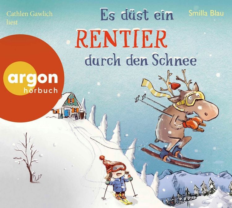 Produktbild: Es d&uuml;st ein Rentier durch den Schnee
