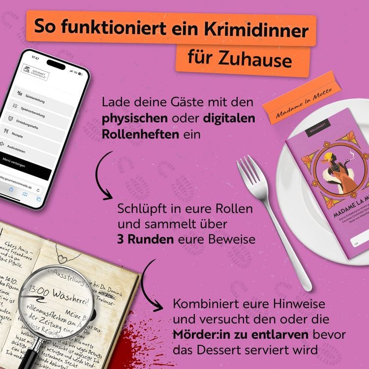 Produktbild: Gourmet Criminelle - Maskenmord am Eiffelturm