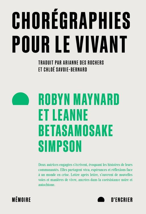 Produktbild: Chor&eacute;graphies pour le vivant