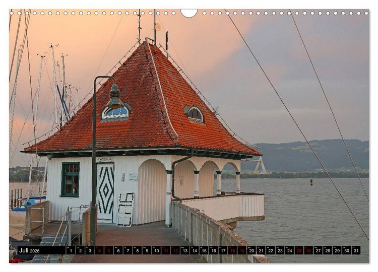 Produktbild: Sehenswerter Bodensee (Wandkalender 2026 DIN A3 quer), CALVENDO Monatskalender