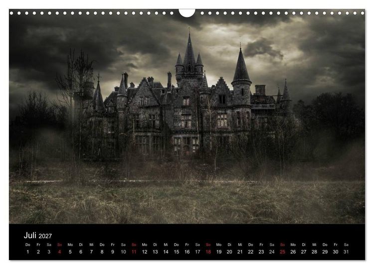 Produktbild: Geheimnisvolle Orte - Lost Places (Wandkalender 2027 DIN A3 quer), CALVENDO Monatskalender