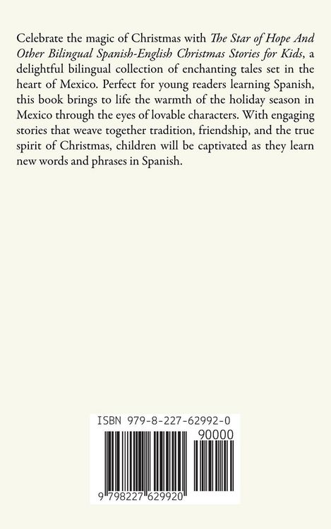 Produktbild: The Star of Hope And Other Bilingual Spanish-English Christmas Stories for Kids