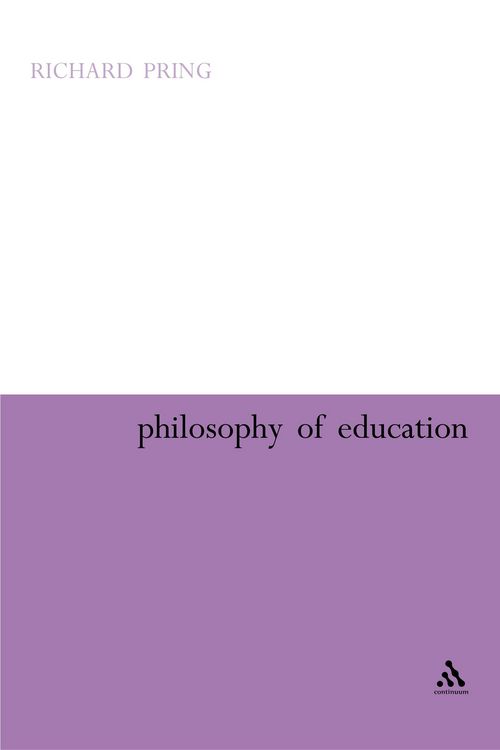 Produktbild: The Philosophy of Education