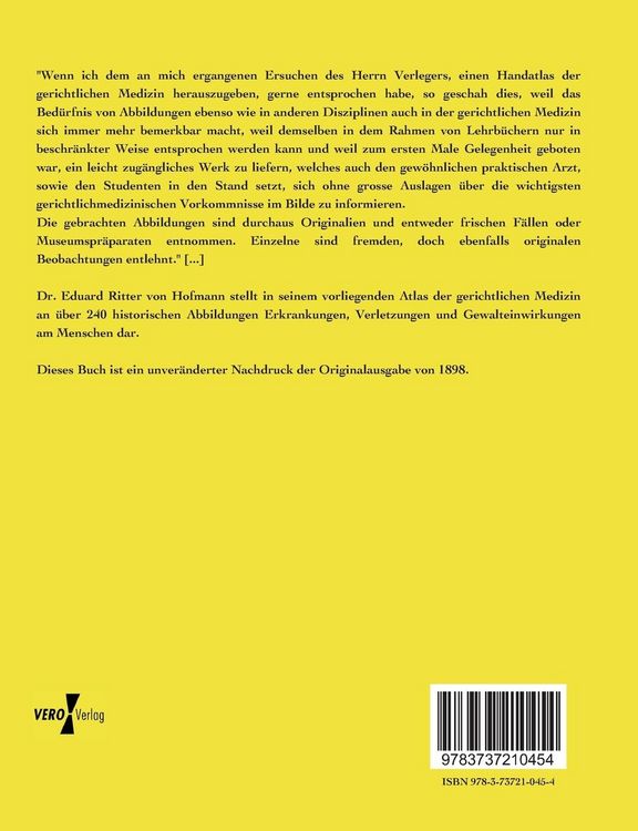 Produktbild: Atlas der gerichtlichen Medizin