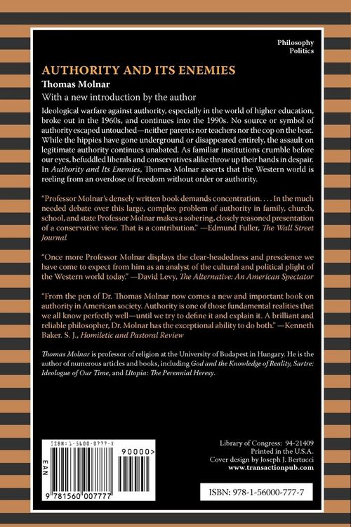 Produktbild: Authority and Its Enemies