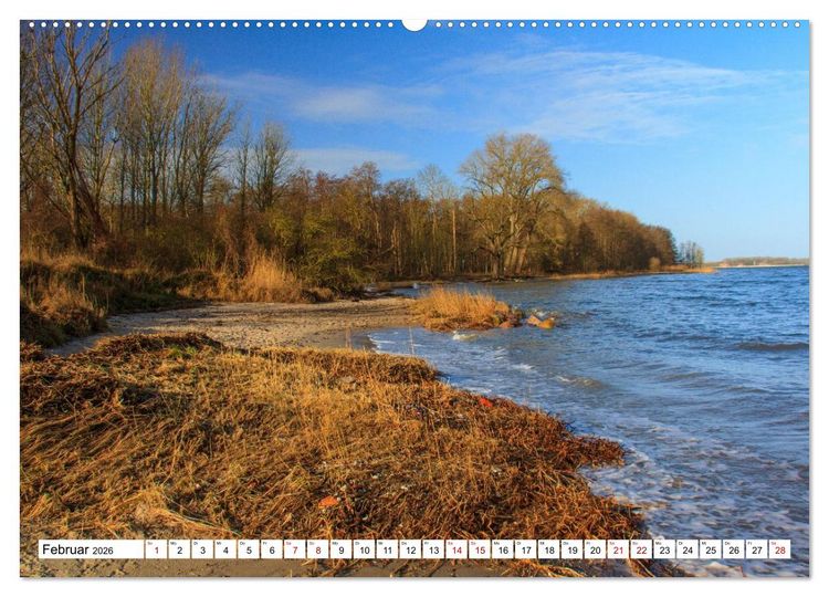 Produktbild: Naturparadies Zierow - Ostsee Idylle pur in der Wismarer Bucht (hochwertiger Premium Wandkalender 2026 DIN A2 quer), Kunstdruck in Hochglanz