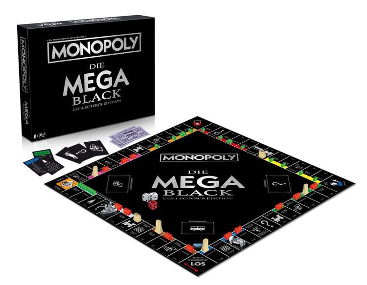Produktbild: Mega Monopoly Black Edition