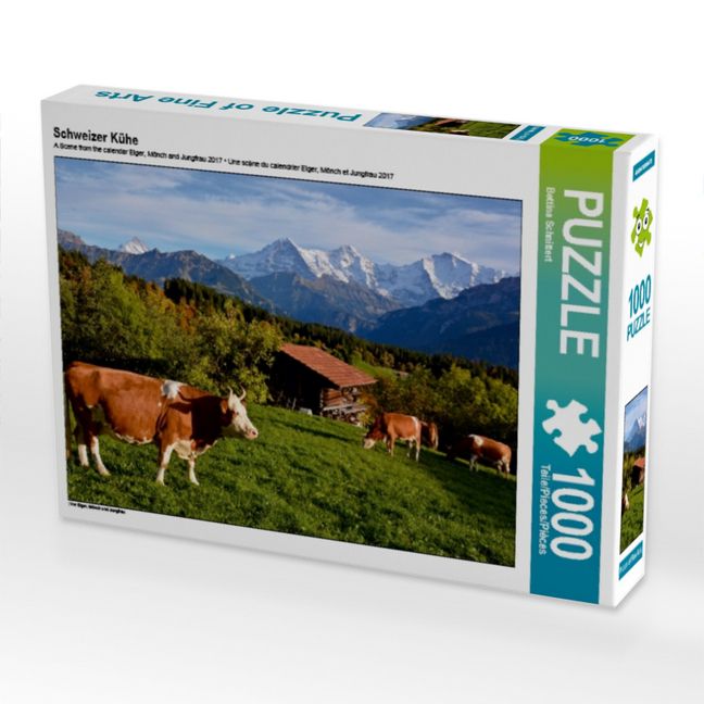 Produktbild: Schweizer K&uuml;he (Puzzle)