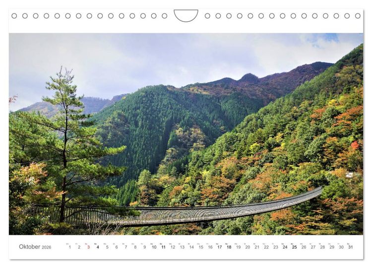 Produktbild: Kyushu - Japans vielf&auml;ltigste Insel (Wandkalender 2026 DIN A4 quer), CALVENDO Monatskalender