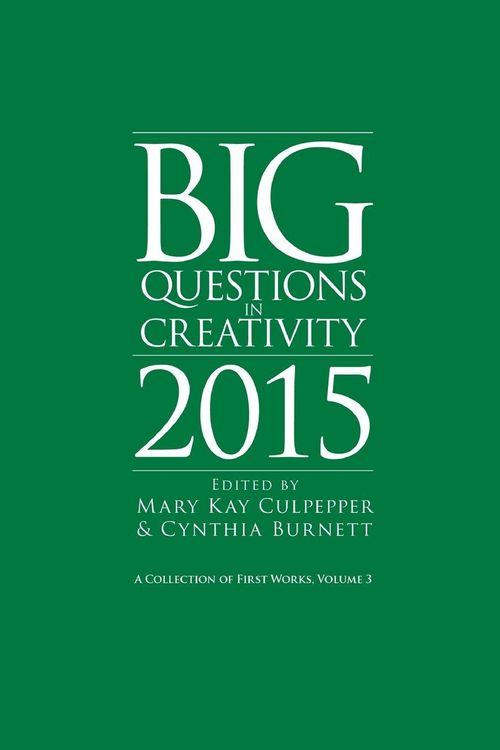 Produktbild: Big Questions in Creativity 2015