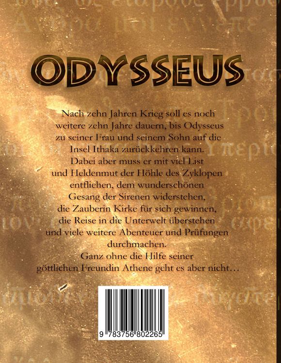 Produktbild: Die Abenteuer des Odysseus